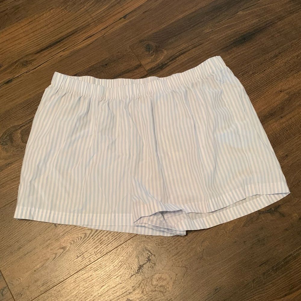 Striped Pajama Shorts